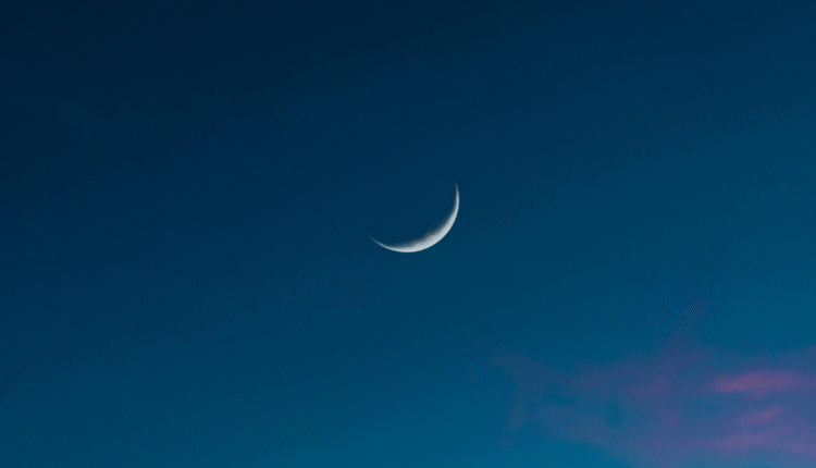 Imagem ilustrativa da lua nova.