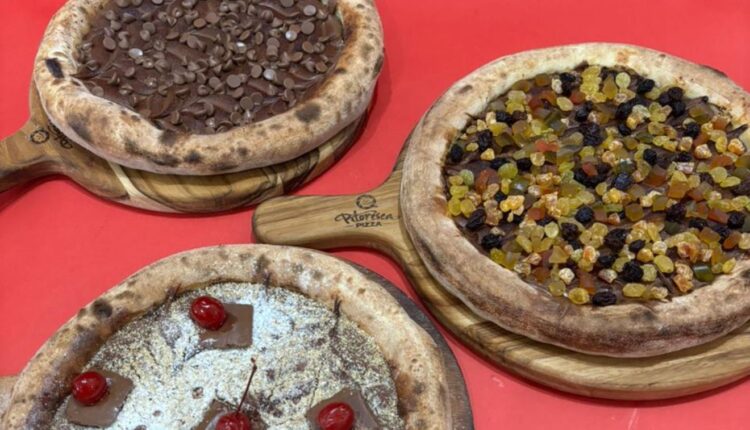 sabores de pizza para o Natal