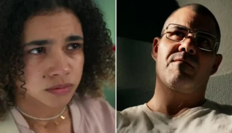 Joélly (Alana Cabral) e Jorginho (Juliano Cazarré). Foto: Divulgação/Globo