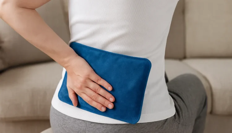 Esta é a forma correta de usar a bolsa térmica para aliviar dores na lombar