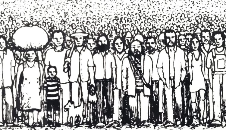 Recorte de uma ilustração original de Eduardo Marinho, adquirida diretamente ao artista, no evento Despertar 2025