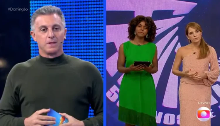 Luciano Huck, Maju Coutinho e Poliana Abritta. Foto: Reprodu&ccedil;&atilde;o/GloboPlay