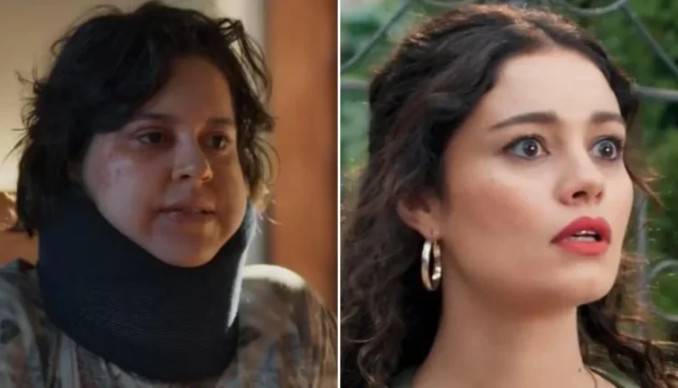 Claudia (Lorrana Moussinho) e Gerluce (Sophie Charlotte). Foto: Globo