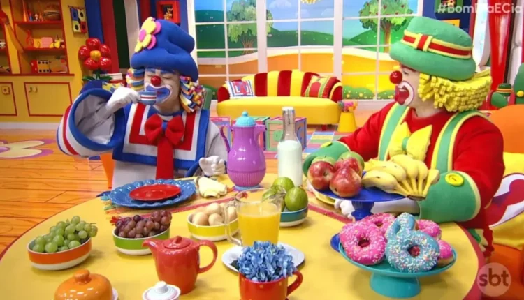 Os palhaços Patati e Patatá. Foto: Reprodução/SBT