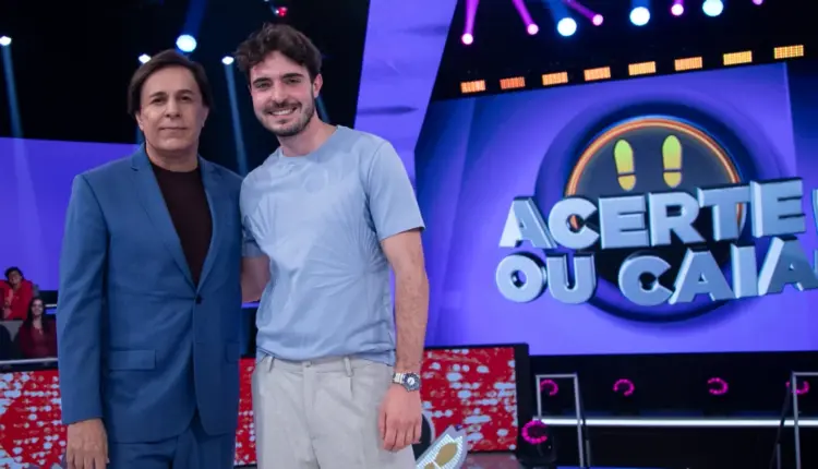 Tom Cavalcante e João Liberato. Foto: Edu Moraes/RECORD