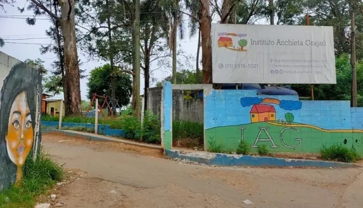 O Instituto Anchieta Grajaú fica em uma área verde da capital paulista