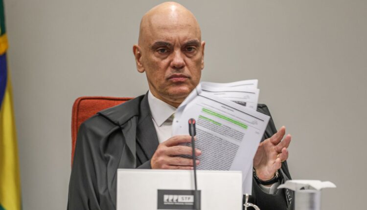 Alexandre de Moraes; ministro do STF transferiu processo de habeas corpus de Jair Bolsonaro para Gilmar Mendes
