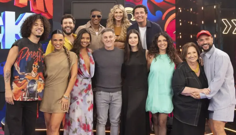 Convidados do Doming&atilde;o com Huck. Foto: Divulga&ccedil;&atilde;o/Globo