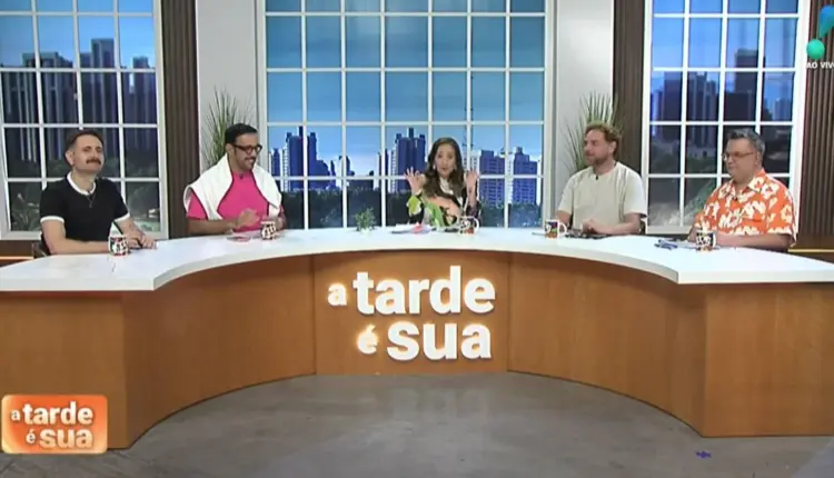O time o A Tarde &eacute; Sua. Foto: Reprodu&ccedil;&atilde;o/RedeTV!