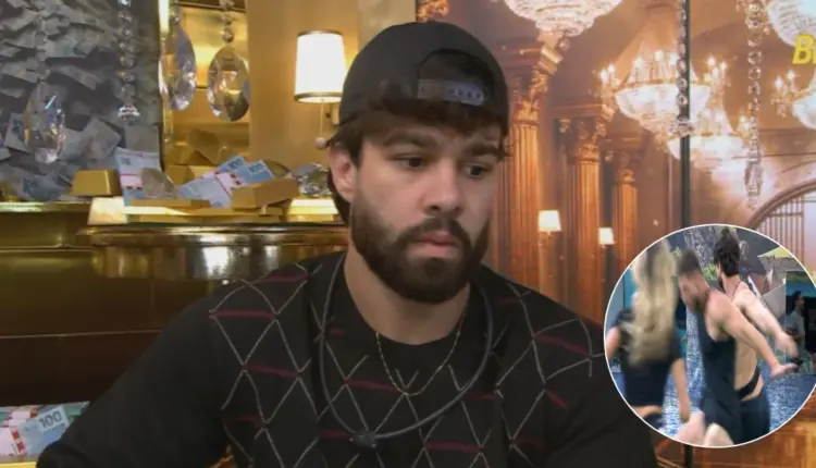 Paulo Augusto &eacute; eliminado do BBB 26. Foto: Reprodu&ccedil;&atilde;o/Globo