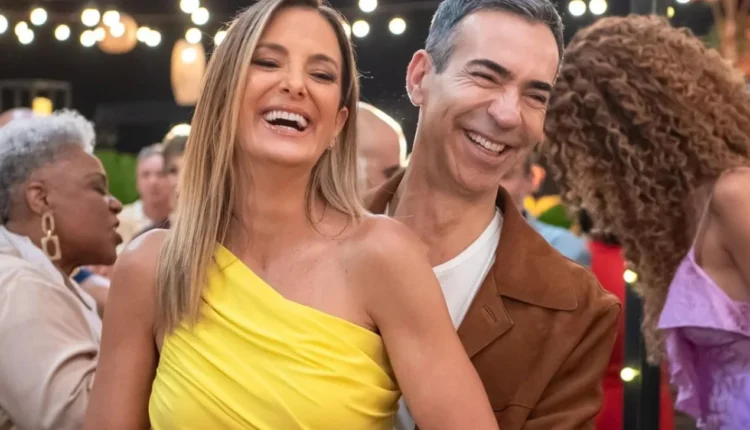 Ticiane Pinheiro e C&eacute;sar Tralli. Foto: TV Globo/ Estevam Avellar