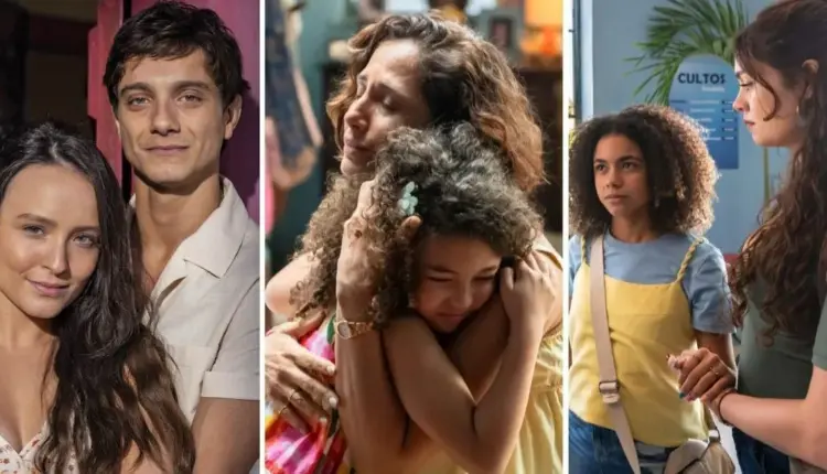 Cenas das novelas da Globo. Fotos: Divulga&ccedil;&atilde;o