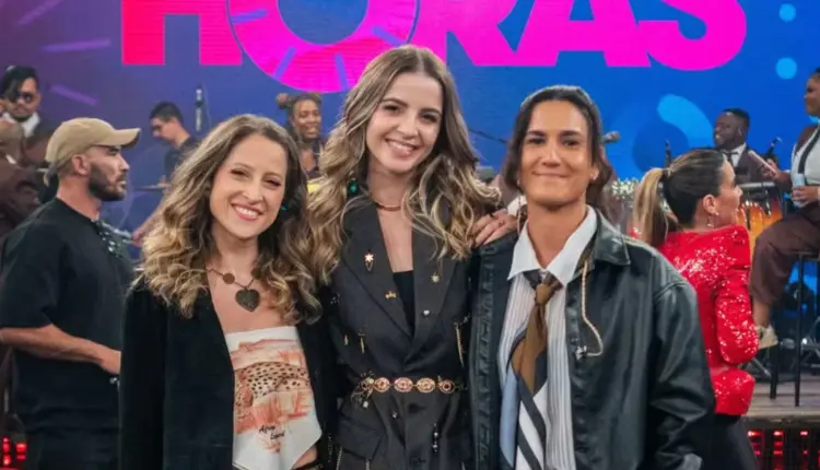 SalDoce no 'Altas Horas'. Foto: Globo/ Evelyn Kosta