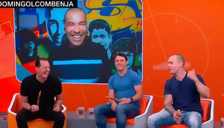 Domingol com Benja. Foto: Reprodução/CNN Brasil