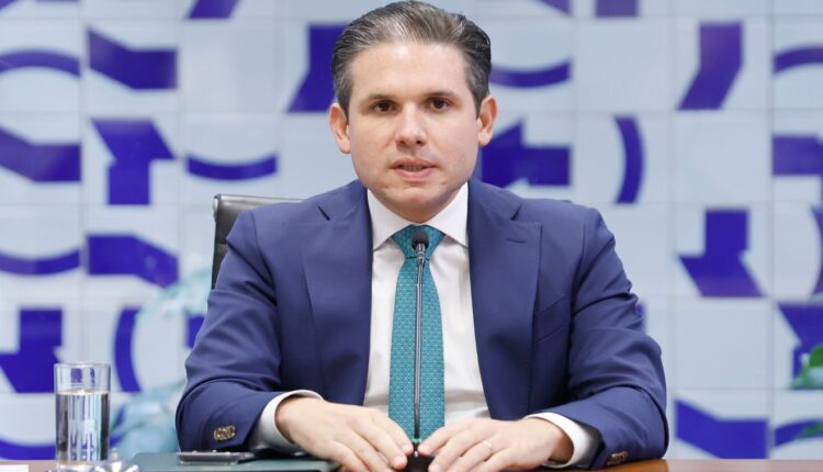 foto do presidente da Câmara dos Deputados, Hugo Motta