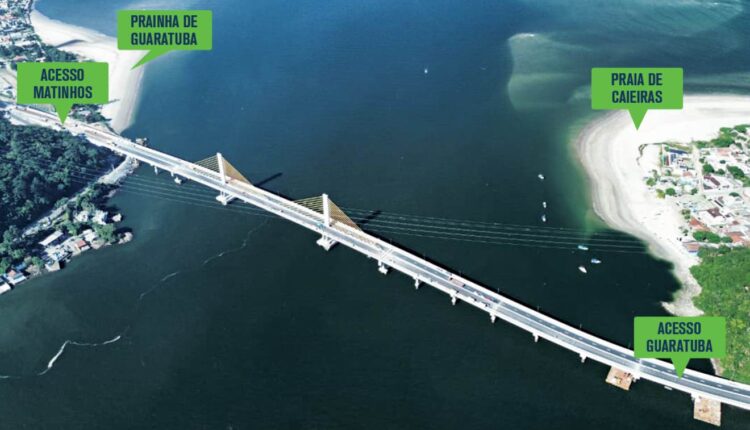 Inauguração da Ponte de Guaratuba